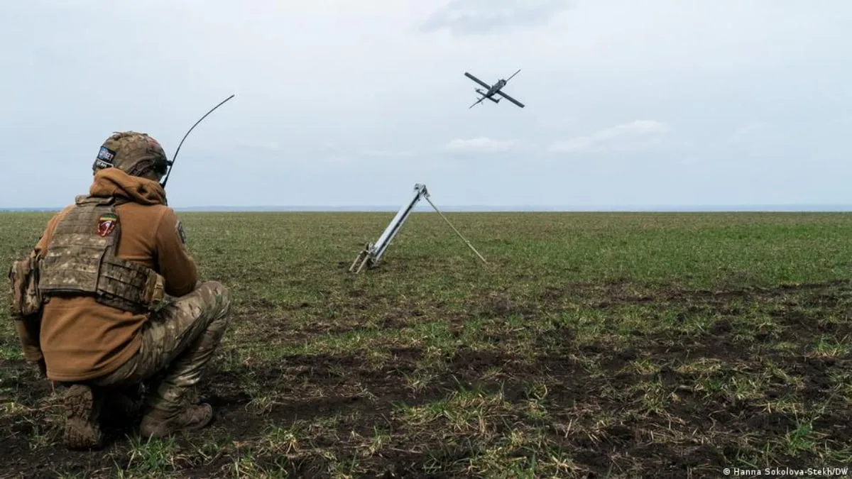 German kamikaze drones surprise Ukrainian soldiers