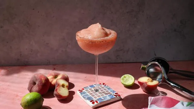 Summer Brain: Frozen Peach Margarita