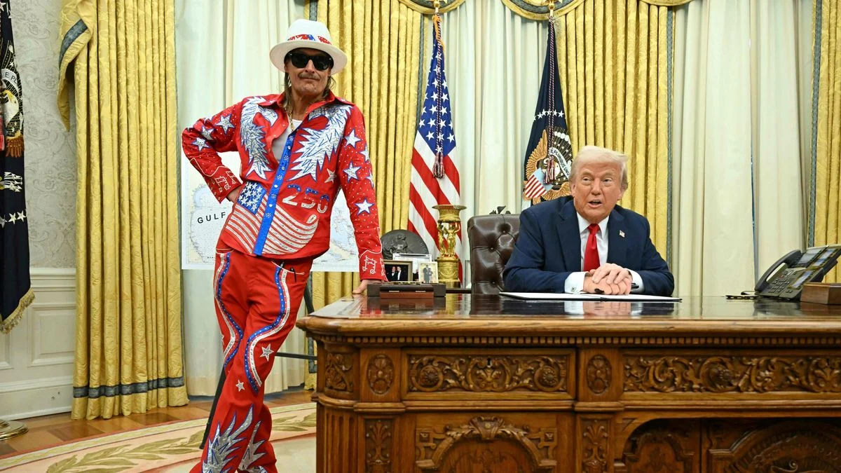 Trump's Nighttime Chat with Kid Rock: Secrets Under the Moonlight
