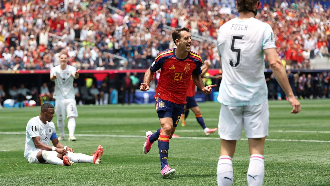 Spain; A Football Lesson to Austria in the European Arena