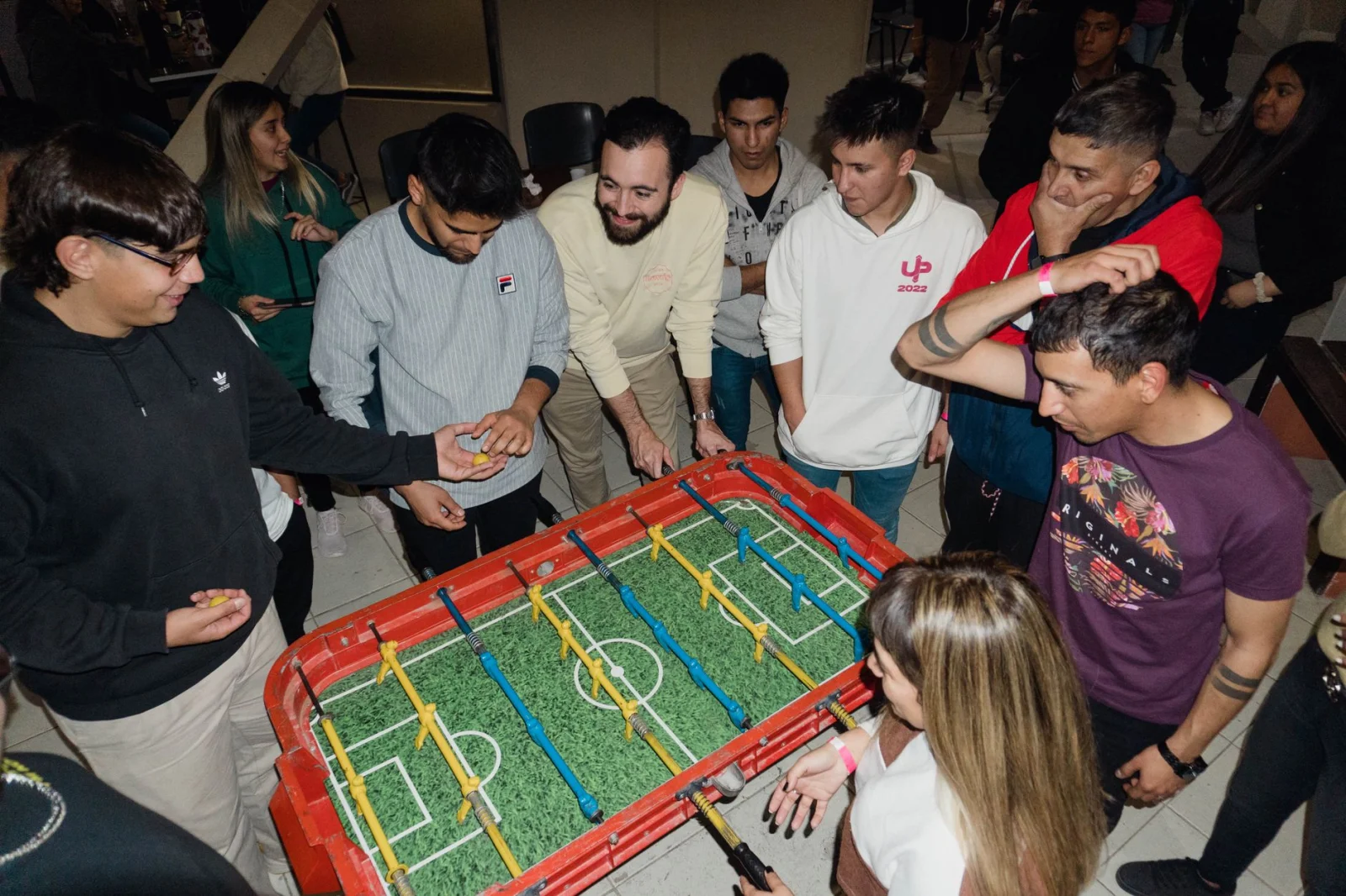 Special Birthday Celebration: The Youth of Nandlstadt Welcomes a New Foosball Table