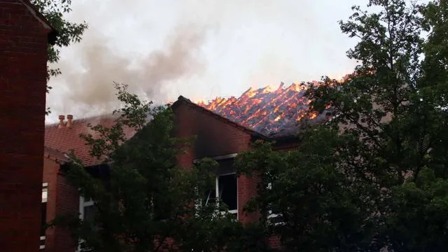 Fire in Hospital: 34 Injured!
