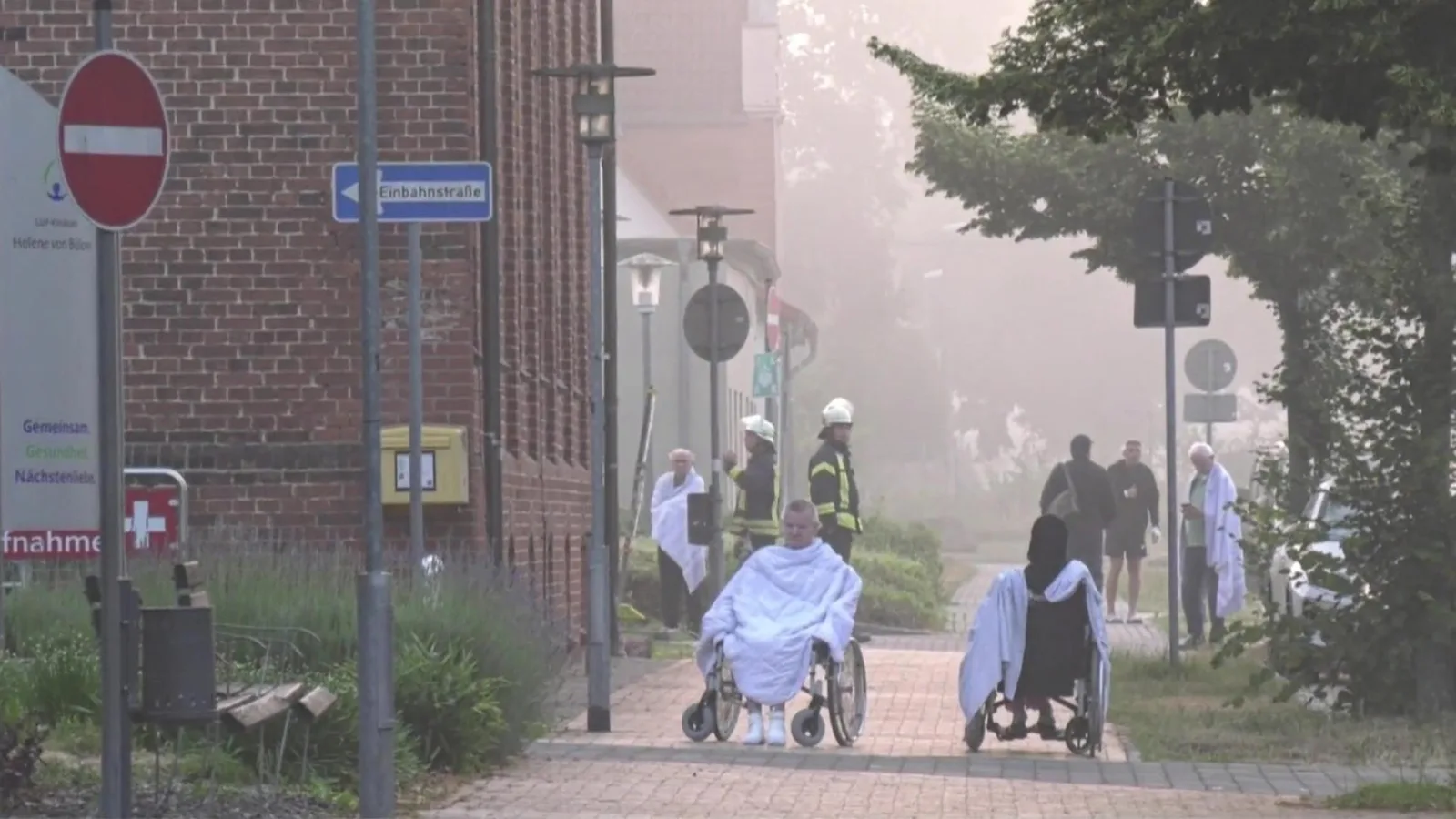 Fire at Lwoodishlest Hospital; Two Dead