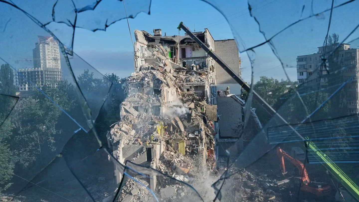 Missile Storm Over Kyiv: Death and Destruction in the Heart of Ukraine