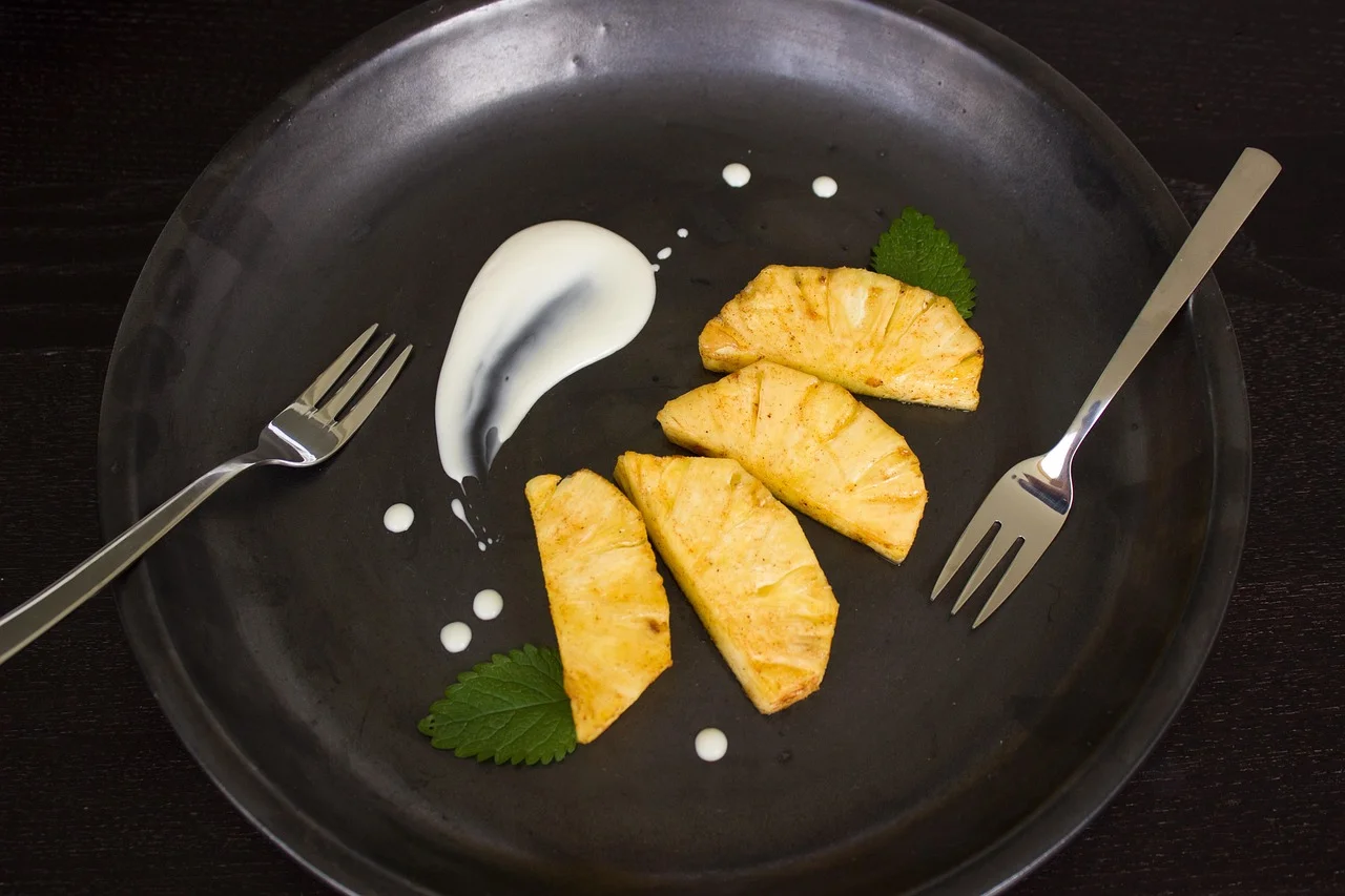 Have you ever tried grilling fruit and cake?
