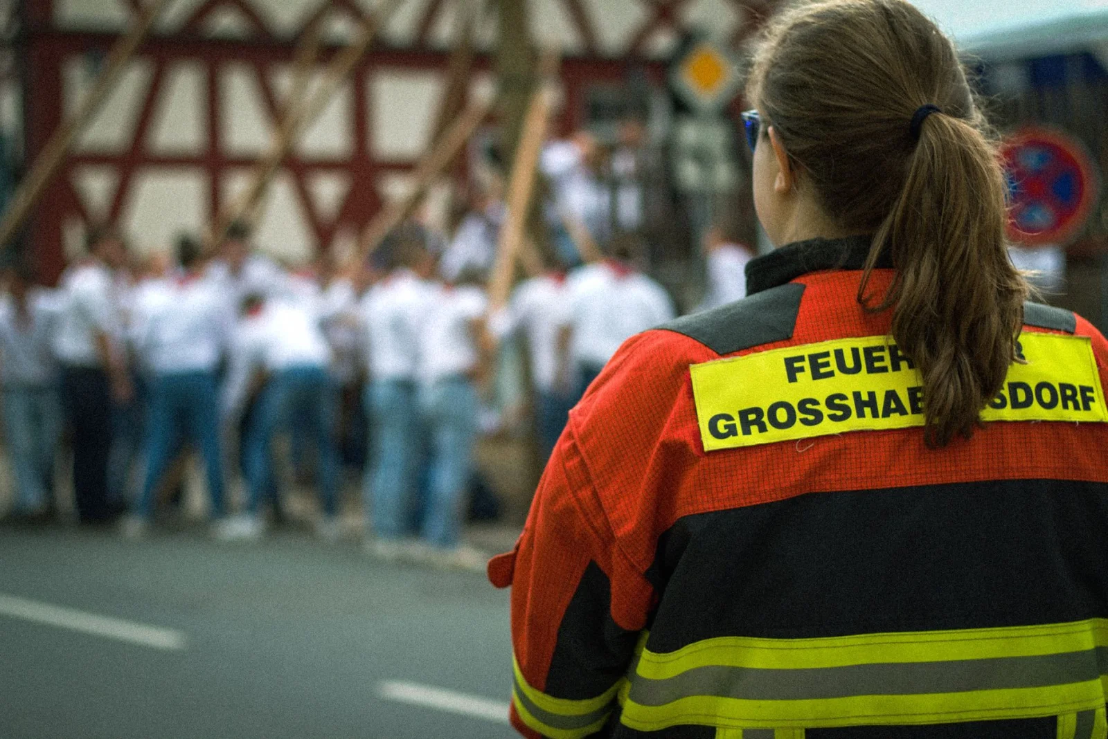 Germany: Oberhausen Firefighters Hold a Big Birthday Celebration